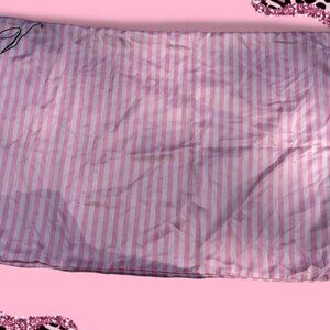Y2K classic vintage pink and white Victoria’s Secret pillow case 2000s  rare